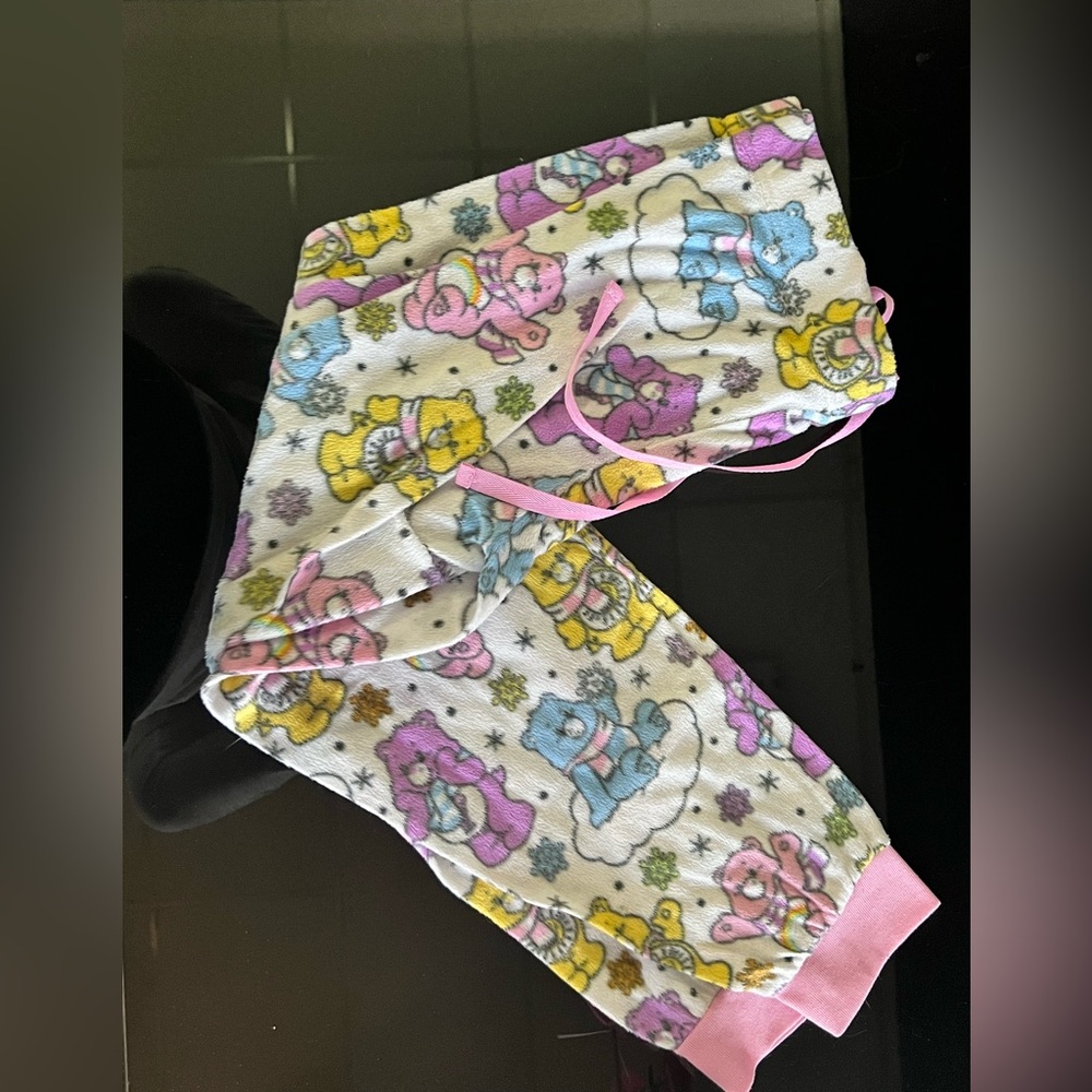 small Carebear pajama pants